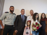 سلطه الاطفاء والانقاذ: ترقيه البريغادير جنرال نزار فارس لرتبه عقيد